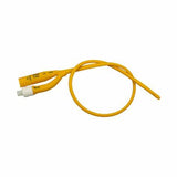 Sterile yellow Foley catheter medical supply for home care and chronic condition management