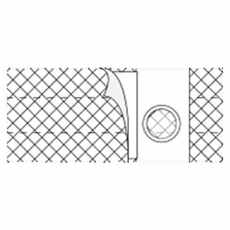 Medical adhesive patch with grid texture and peel-off backing, used for wound care