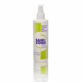 Sani-Zone maximum strength odor eliminator spray bottle, home medical supply