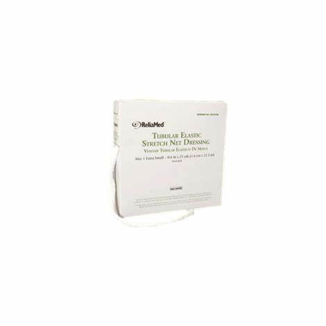 Tubular elastic stretch net dressing box for medical wound care and support