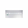 Sterile medical catheter with green connector and labeled packaging on white background