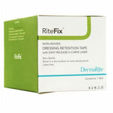 RiteFix non-woven dressing retention tape box for medical dressing securement.