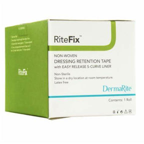 RiteFix non-woven dressing retention tape box for medical dressing securement.