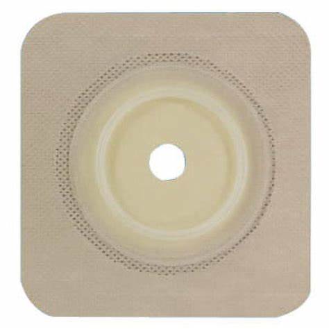 Entrust 4-1/4" X 4-1/4" Wafer. Standard Wear, Tape Collar, White, 1-3/4" Cut-to-fit