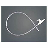 Flexible medical tube with connector for home healthcare or chronic care supply