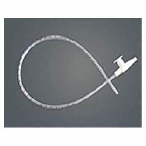 Flexible medical tube with connector for home healthcare or chronic care supply