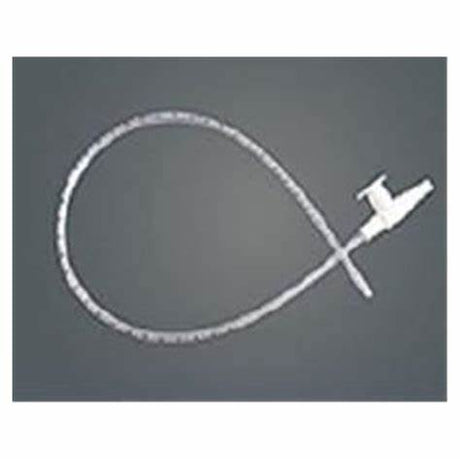 Flexible medical tube with connector for home healthcare or chronic care supply