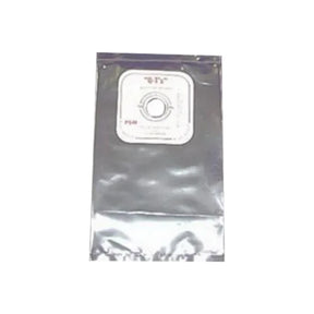 Single ostomy pouch with rectangular adhesive barrier and drainage opening for medical use