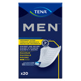 TENA Men Maximum Guard Incontinence Pad for Men, Maximum Absorbency, 8"