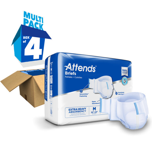 DDP20 - Attends Brief, Extra Heavy Absorbency, Medium