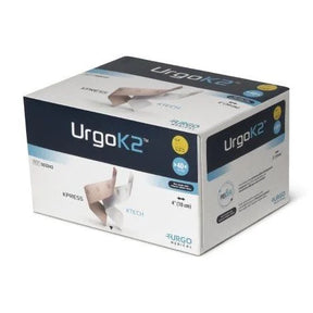 UrgoK2 dual compression bandage system box for wound care and venous leg ulcers