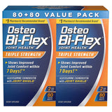 Osteo Bi-Flex Joint Health Triple Strength 80+80 value pack dietary supplement box