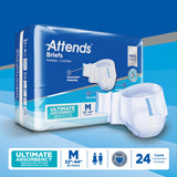 Attends Briefs, Ultimate Absorbency, Medium