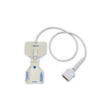 Disposable adult pulse oximeter sensor with cable for medical monitoring