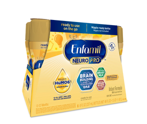 Enfamil NeuroPro ready-to-use infant formula pack, 6 bottles, brain and immune support