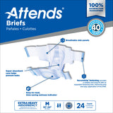 DDP20 - Attends Brief, Extra Heavy Absorbency, Medium