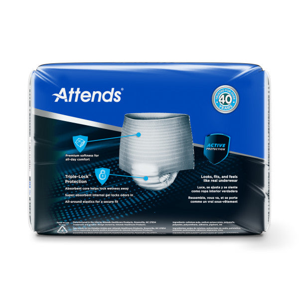 Attends Men's Underwear, Small/Medium