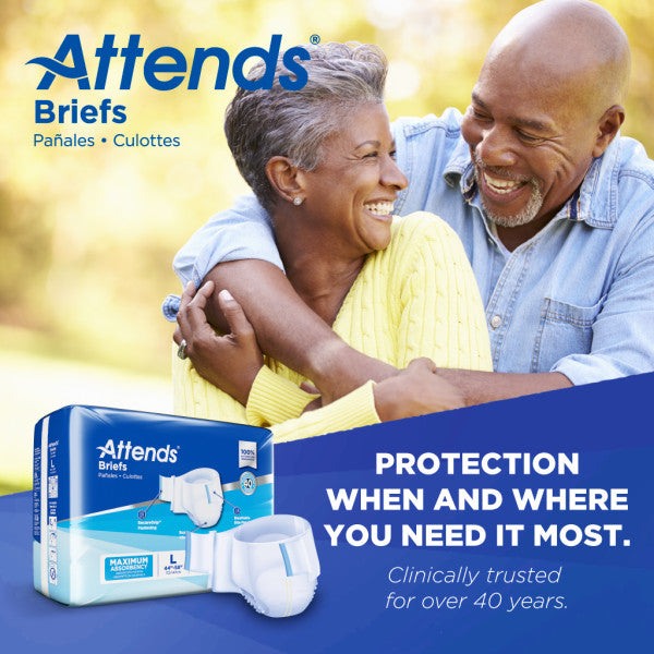 Attends Briefs, Ultimate Absorbency, Large