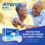 Attends Briefs, Ultimate Absorbency, Large