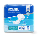 Attends Shaped Pads Plus