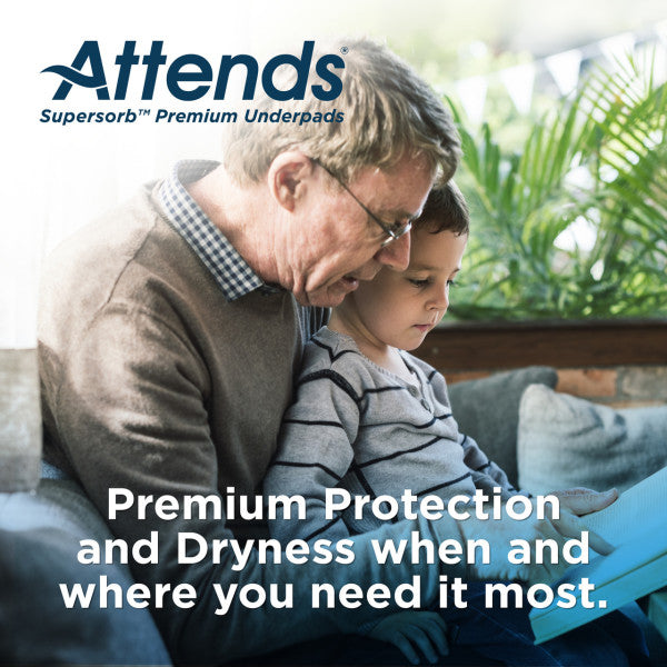 Attends Supersorb Breathables Underpad 30" X 36"