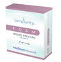 Simpurity foam wound dressing box, non-adhesive, 3x3 inches, 12 pads, medical supply
