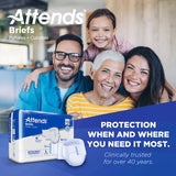 DDP30 - Attends Brief, Extra Heavy Absorbency, Large