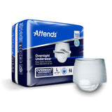 Attends Overnight Underwear, Large