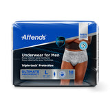 Attends Men's Underwear, Large