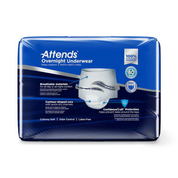 Attends Overnight Underwear, Medium