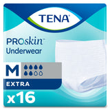 TENA ProSkin Extra Protective Incontinence Pull-Up Underwear, Moderate Absorbency, Unisex, Medium, 34" - 44"