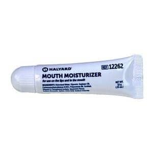 Halyard mouth moisturizer tube for dry mouth, white medical oral care product
