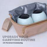 Zomee Crossbody Bag, Dusty Pink