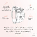 Zomee Hands Free Collection Cups